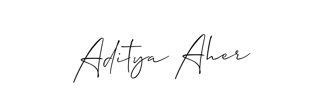 Once you've used our free online signature maker to create your best signature Allison_Script style, it's time to enjoy all of the benefits that Aditya Aher name signing documents. Aditya Aher signature style 2 images and pictures png