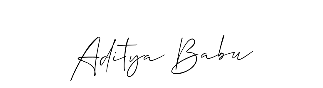 Check out images of Autograph of Aditya Babu name. Actor Aditya Babu Signature Style. Allison_Script is a professional sign style online. Aditya Babu signature style 2 images and pictures png