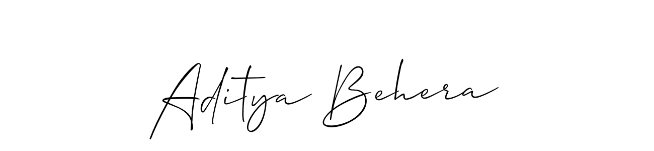 Similarly Allison_Script is the best handwritten signature design. Signature creator online .You can use it as an online autograph creator for name Aditya Behera. Aditya Behera signature style 2 images and pictures png