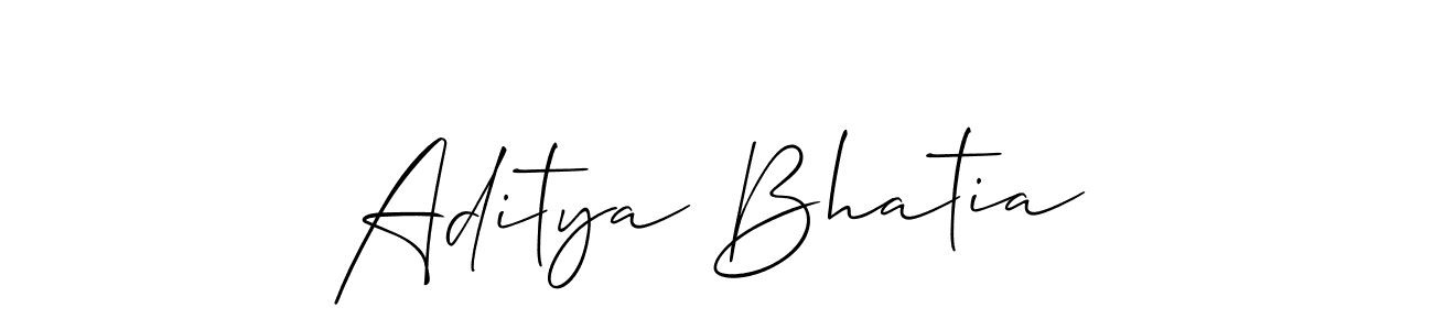 Make a beautiful signature design for name Aditya Bhatia. Use this online signature maker to create a handwritten signature for free. Aditya Bhatia signature style 2 images and pictures png