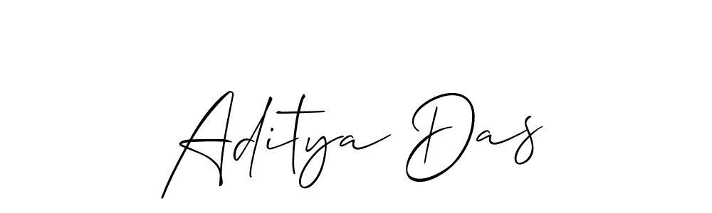 How to make Aditya Das name signature. Use Allison_Script style for creating short signs online. This is the latest handwritten sign. Aditya Das signature style 2 images and pictures png