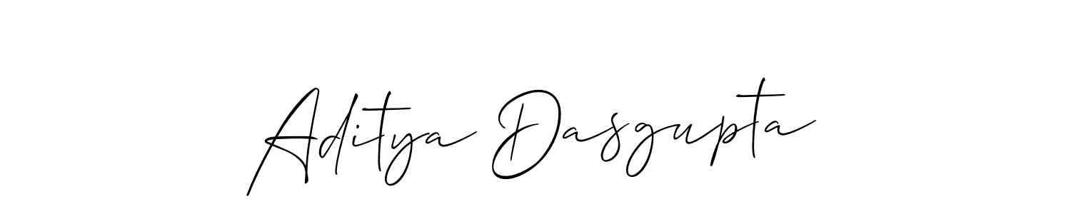 The best way (Allison_Script) to make a short signature is to pick only two or three words in your name. The name Aditya Dasgupta include a total of six letters. For converting this name. Aditya Dasgupta signature style 2 images and pictures png