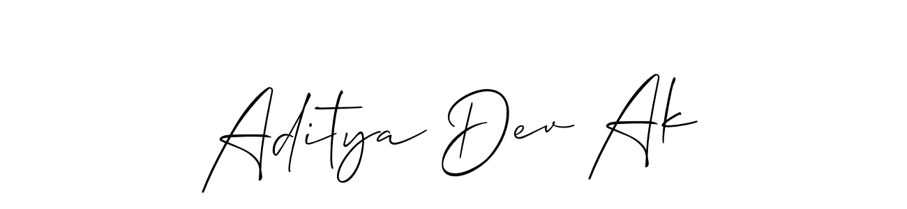 Once you've used our free online signature maker to create your best signature Allison_Script style, it's time to enjoy all of the benefits that Aditya Dev Ak name signing documents. Aditya Dev Ak signature style 2 images and pictures png