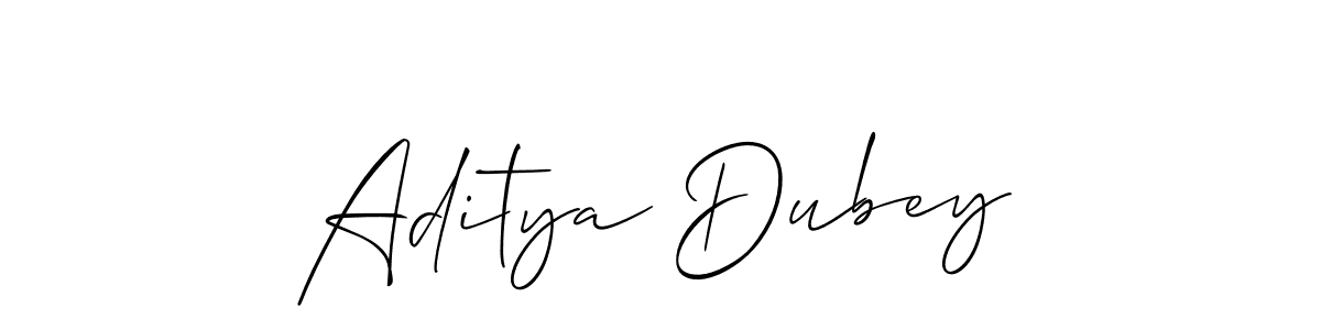 Also You can easily find your signature by using the search form. We will create Aditya Dubey name handwritten signature images for you free of cost using Allison_Script sign style. Aditya Dubey signature style 2 images and pictures png