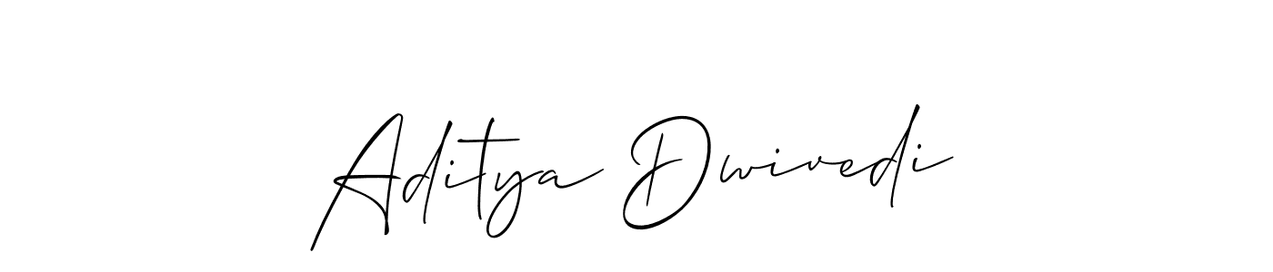 Create a beautiful signature design for name Aditya Dwivedi. With this signature (Allison_Script) fonts, you can make a handwritten signature for free. Aditya Dwivedi signature style 2 images and pictures png