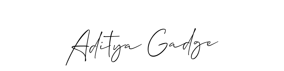 How to Draw Aditya Gadge signature style? Allison_Script is a latest design signature styles for name Aditya Gadge. Aditya Gadge signature style 2 images and pictures png