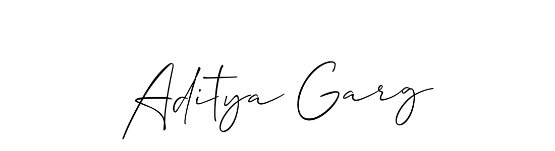 Make a beautiful signature design for name Aditya Garg. Use this online signature maker to create a handwritten signature for free. Aditya Garg signature style 2 images and pictures png