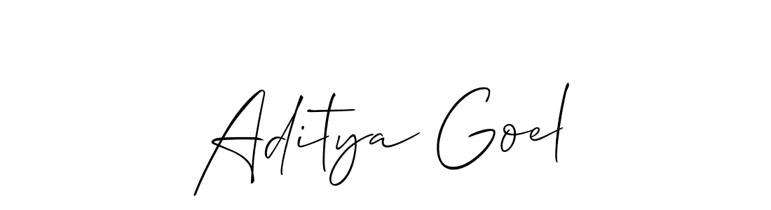 You can use this online signature creator to create a handwritten signature for the name Aditya Goel. This is the best online autograph maker. Aditya Goel signature style 2 images and pictures png