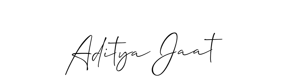 This is the best signature style for the Aditya Jaat name. Also you like these signature font (Allison_Script). Mix name signature. Aditya Jaat signature style 2 images and pictures png