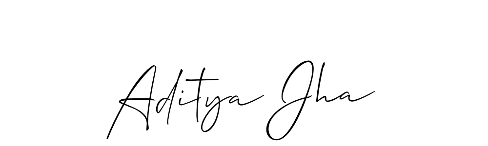 Make a beautiful signature design for name Aditya Jha. Use this online signature maker to create a handwritten signature for free. Aditya Jha signature style 2 images and pictures png