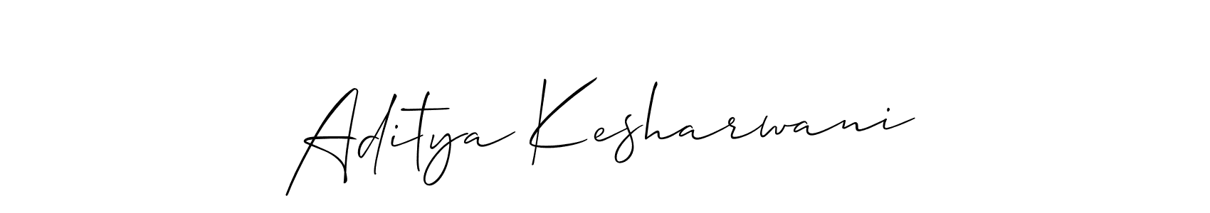 Similarly Allison_Script is the best handwritten signature design. Signature creator online .You can use it as an online autograph creator for name Aditya Kesharwani. Aditya Kesharwani signature style 2 images and pictures png