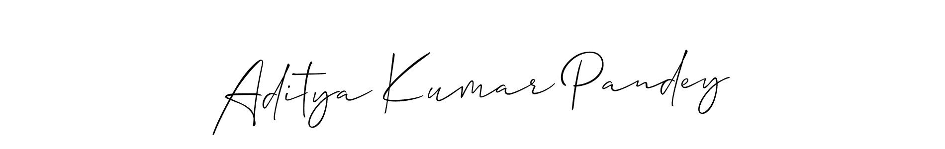 Make a beautiful signature design for name Aditya Kumar Pandey. Use this online signature maker to create a handwritten signature for free. Aditya Kumar Pandey signature style 2 images and pictures png