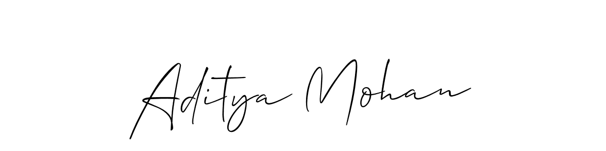 Best and Professional Signature Style for Aditya Mohan. Allison_Script Best Signature Style Collection. Aditya Mohan signature style 2 images and pictures png