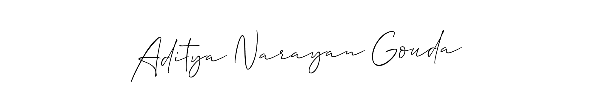 See photos of Aditya Narayan Gouda official signature by Spectra . Check more albums & portfolios. Read reviews & check more about Allison_Script font. Aditya Narayan Gouda signature style 2 images and pictures png