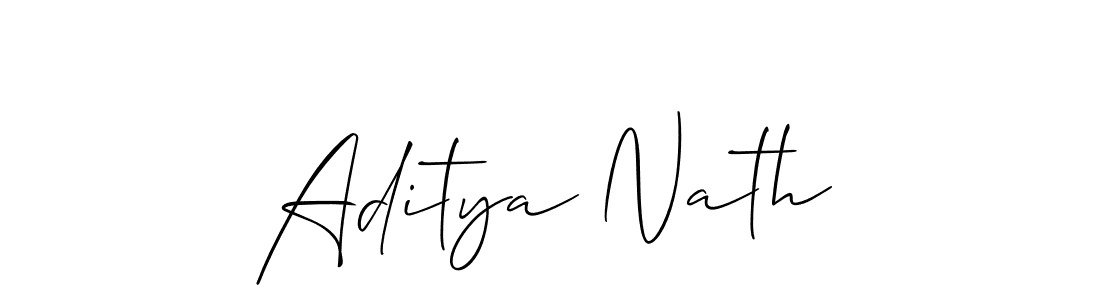 You should practise on your own different ways (Allison_Script) to write your name (Aditya Nath) in signature. don't let someone else do it for you. Aditya Nath signature style 2 images and pictures png