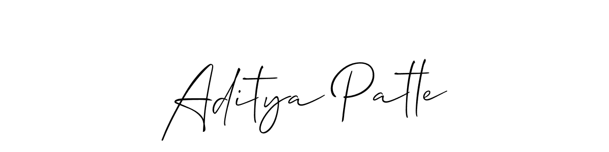 Once you've used our free online signature maker to create your best signature Allison_Script style, it's time to enjoy all of the benefits that Aditya Patle name signing documents. Aditya Patle signature style 2 images and pictures png
