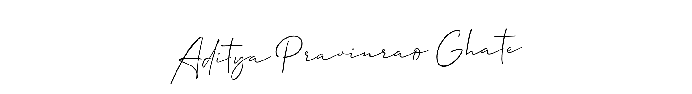 Design your own signature with our free online signature maker. With this signature software, you can create a handwritten (Allison_Script) signature for name Aditya Pravinrao Ghate. Aditya Pravinrao Ghate signature style 2 images and pictures png