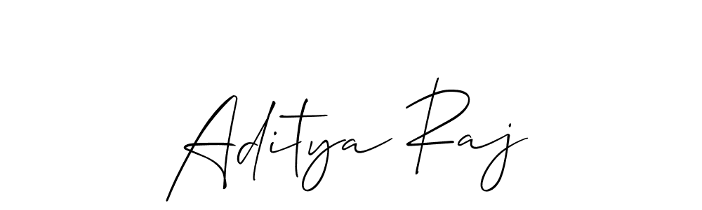 The best way (Allison_Script) to make a short signature is to pick only two or three words in your name. The name Aditya Raj include a total of six letters. For converting this name. Aditya Raj signature style 2 images and pictures png