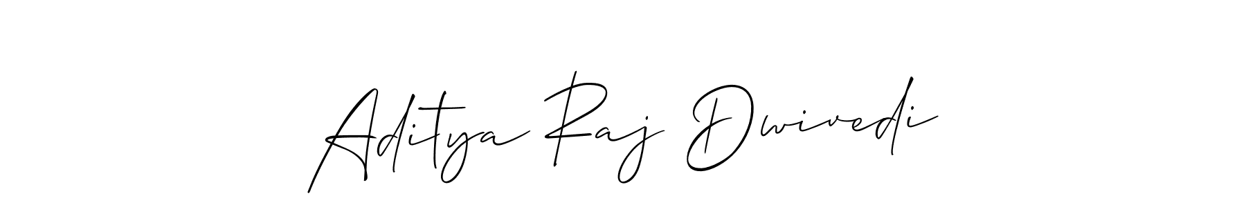 The best way (Allison_Script) to make a short signature is to pick only two or three words in your name. The name Aditya Raj Dwivedi include a total of six letters. For converting this name. Aditya Raj Dwivedi signature style 2 images and pictures png