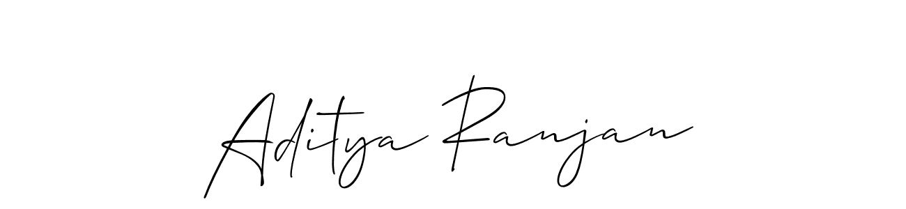 if you are searching for the best signature style for your name Aditya Ranjan. so please give up your signature search. here we have designed multiple signature styles  using Allison_Script. Aditya Ranjan signature style 2 images and pictures png