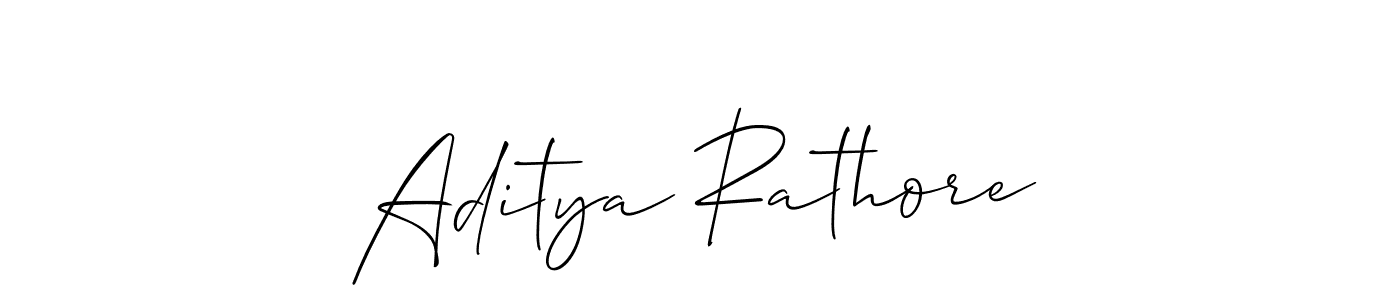 You should practise on your own different ways (Allison_Script) to write your name (Aditya Rathore) in signature. don't let someone else do it for you. Aditya Rathore signature style 2 images and pictures png