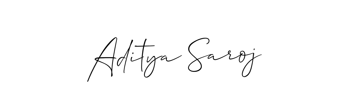 You can use this online signature creator to create a handwritten signature for the name Aditya Saroj. This is the best online autograph maker. Aditya Saroj signature style 2 images and pictures png