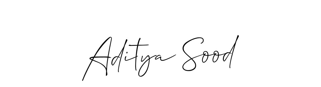How to Draw Aditya Sood signature style? Allison_Script is a latest design signature styles for name Aditya Sood. Aditya Sood signature style 2 images and pictures png