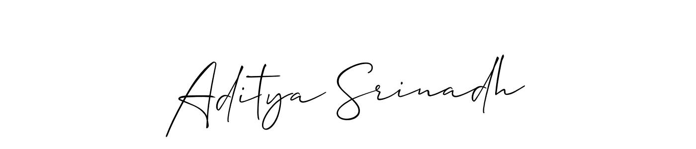 Similarly Allison_Script is the best handwritten signature design. Signature creator online .You can use it as an online autograph creator for name Aditya Srinadh. Aditya Srinadh signature style 2 images and pictures png