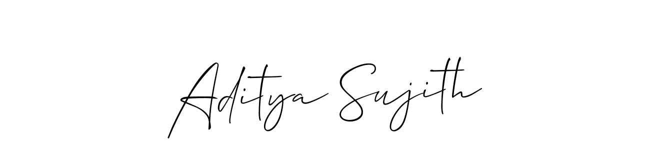 Best and Professional Signature Style for Aditya Sujith. Allison_Script Best Signature Style Collection. Aditya Sujith signature style 2 images and pictures png