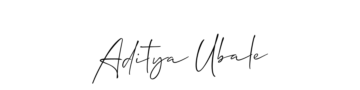 Make a short Aditya Ubale signature style. Manage your documents anywhere anytime using Allison_Script. Create and add eSignatures, submit forms, share and send files easily. Aditya Ubale signature style 2 images and pictures png