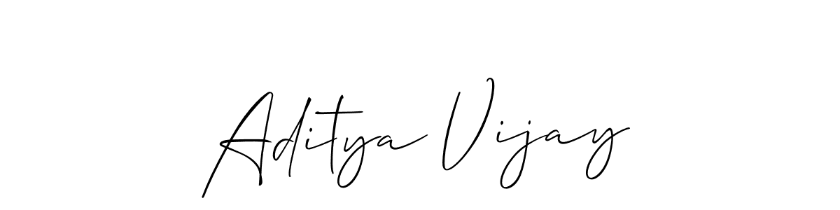 Make a short Aditya Vijay signature style. Manage your documents anywhere anytime using Allison_Script. Create and add eSignatures, submit forms, share and send files easily. Aditya Vijay signature style 2 images and pictures png