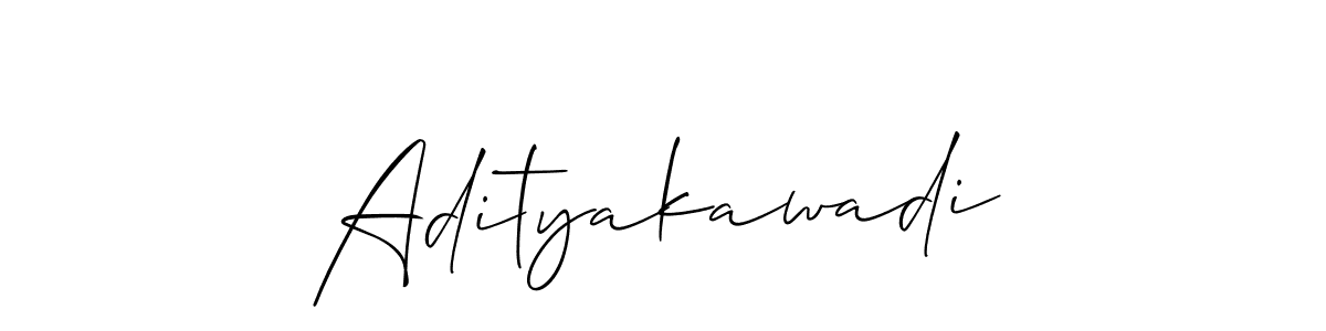 The best way (Allison_Script) to make a short signature is to pick only two or three words in your name. The name Adityakawadi include a total of six letters. For converting this name. Adityakawadi signature style 2 images and pictures png