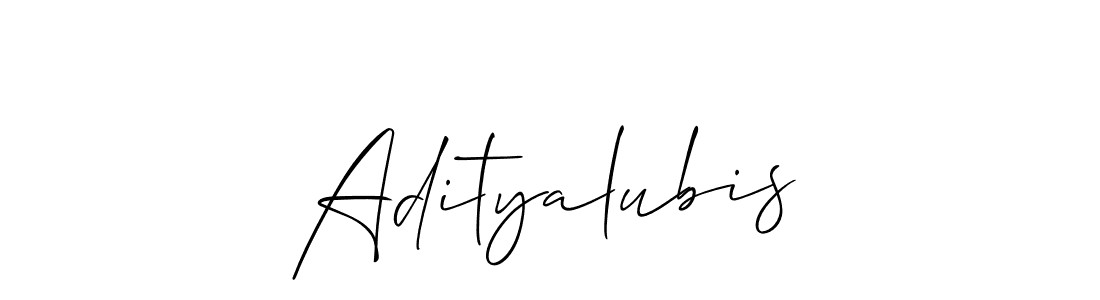 Once you've used our free online signature maker to create your best signature Allison_Script style, it's time to enjoy all of the benefits that Adityalubis name signing documents. Adityalubis signature style 2 images and pictures png