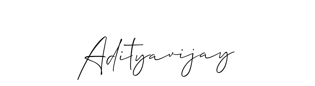 Also You can easily find your signature by using the search form. We will create Adityavijay name handwritten signature images for you free of cost using Allison_Script sign style. Adityavijay signature style 2 images and pictures png