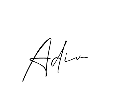 Check out images of Autograph of Adiv name. Actor Adiv Signature Style. Allison_Script is a professional sign style online. Adiv signature style 2 images and pictures png