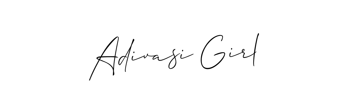 if you are searching for the best signature style for your name Adivasi Girl. so please give up your signature search. here we have designed multiple signature styles  using Allison_Script. Adivasi Girl signature style 2 images and pictures png