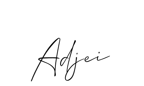 You can use this online signature creator to create a handwritten signature for the name Adjei. This is the best online autograph maker. Adjei signature style 2 images and pictures png