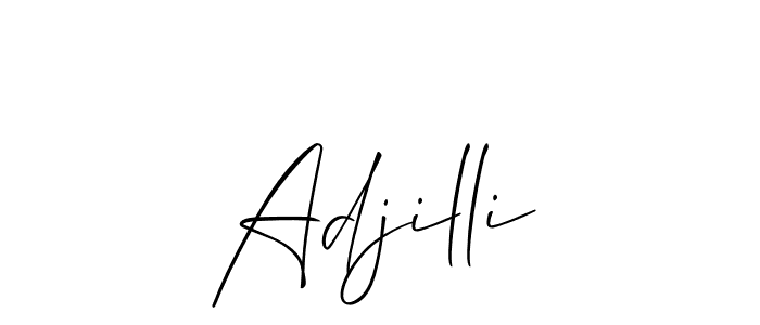 See photos of Adjilli official signature by Spectra . Check more albums & portfolios. Read reviews & check more about Allison_Script font. Adjilli signature style 2 images and pictures png