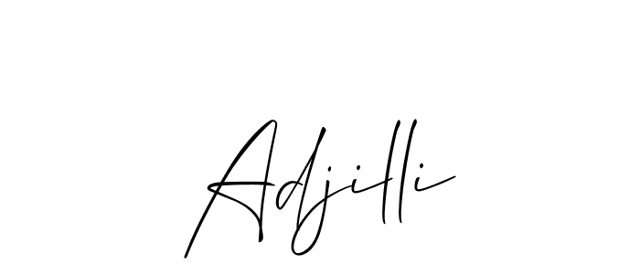 See photos of Adjilli official signature by Spectra . Check more albums & portfolios. Read reviews & check more about Allison_Script font. Adjilli signature style 2 images and pictures png