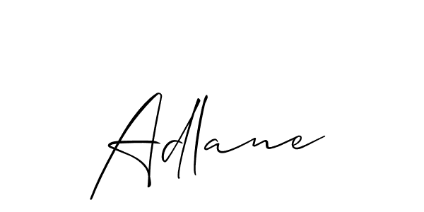 Also You can easily find your signature by using the search form. We will create Adlane name handwritten signature images for you free of cost using Allison_Script sign style. Adlane signature style 2 images and pictures png