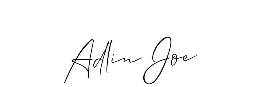 if you are searching for the best signature style for your name Adlin Joe. so please give up your signature search. here we have designed multiple signature styles  using Allison_Script. Adlin Joe signature style 2 images and pictures png