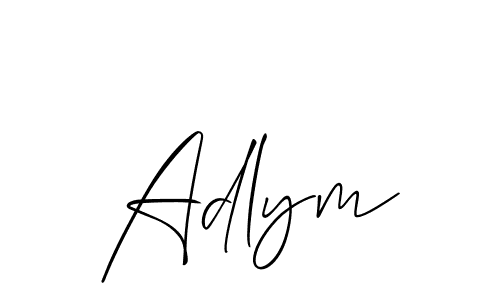 Make a short Adlym signature style. Manage your documents anywhere anytime using Allison_Script. Create and add eSignatures, submit forms, share and send files easily. Adlym signature style 2 images and pictures png
