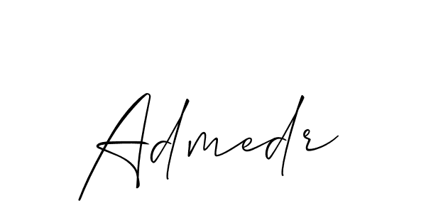 if you are searching for the best signature style for your name Admedr. so please give up your signature search. here we have designed multiple signature styles  using Allison_Script. Admedr signature style 2 images and pictures png