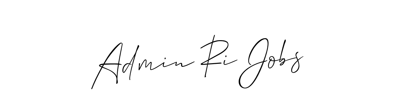 Make a beautiful signature design for name Admin Ri Jobs. Use this online signature maker to create a handwritten signature for free. Admin Ri Jobs signature style 2 images and pictures png