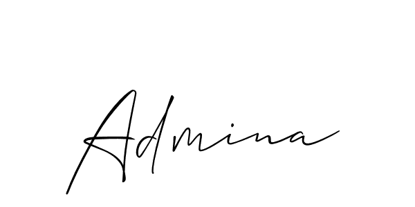 You can use this online signature creator to create a handwritten signature for the name Admina. This is the best online autograph maker. Admina signature style 2 images and pictures png