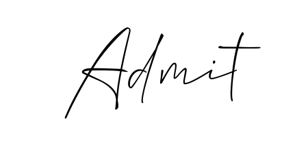 Make a short Admit signature style. Manage your documents anywhere anytime using Allison_Script. Create and add eSignatures, submit forms, share and send files easily. Admit signature style 2 images and pictures png