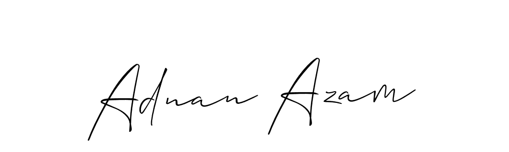 You can use this online signature creator to create a handwritten signature for the name Adnan Azam. This is the best online autograph maker. Adnan Azam signature style 2 images and pictures png