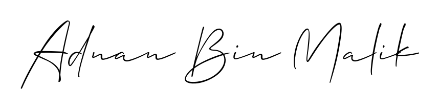 Allison_Script is a professional signature style that is perfect for those who want to add a touch of class to their signature. Get Adnan Bin Malik name fancy signature for free. Adnan Bin Malik signature style 2 images and pictures png