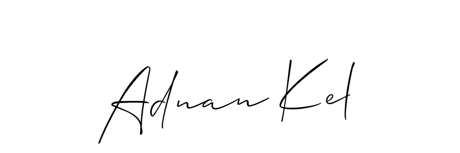 You can use this online signature creator to create a handwritten signature for the name Adnan Kel. This is the best online autograph maker. Adnan Kel signature style 2 images and pictures png