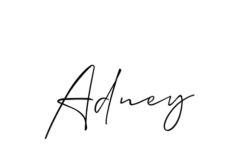 Also You can easily find your signature by using the search form. We will create Adney name handwritten signature images for you free of cost using Allison_Script sign style. Adney signature style 2 images and pictures png